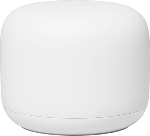 Google Nest WiFi - AC2200 (2nd Generation) Router and Add On Access Point Mesh Wi-Fi System (3-Pack, Snow) (Renewed)