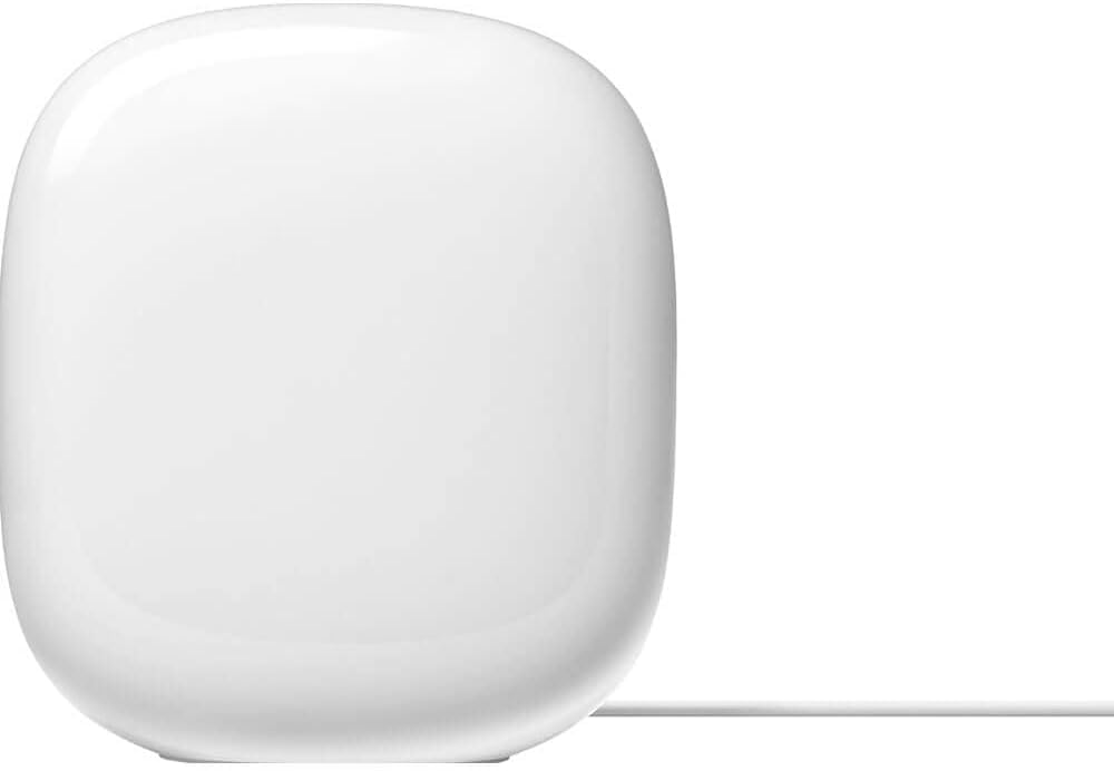 Google Nest WiFi Pro - Wi-Fi 6E - Reliable Home Wi-Fi System with Fast Speed and Whole Home Coverage - WPS - Mesh Router - Non-Retail Packaging - 2 Pack - Fog