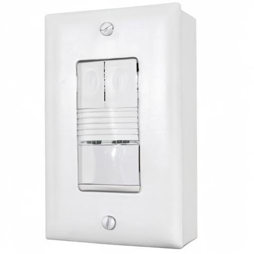 Wattstopper PW-200-W Occupancy Sensor, Dual Relay, Pir, White