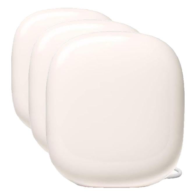 Google Nest WiFi Pro - Wi-Fi 6E - Reliable Home Wi-Fi System with Fast Speed and Whole Home Coverage - Mesh Router - Snow