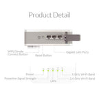 D-Link Powerline WiFi Adapter AC1200 COVR Smart Whole Home Mesh Wireless System, 2-Pack, Hybrid Dual Band Wall Plug in w/ 3 Gigabit Ethernet Ports Simple Setup (COVR-P2502-US), White