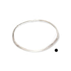 925 Sterling Silver Wire, 18 Gauge, Round, Half Hard, 12FT by CRAFT WIRE