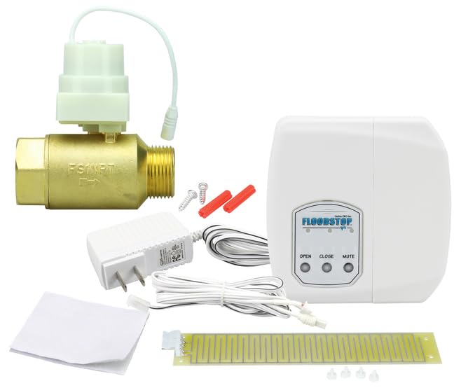 FloodStop Water Heater Leak Detector Kit, 3/4" Push-to-Connect