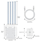 WAVLINK 2026 AX3000 0utdoor WiFi 6 Extender, Long Range Access Point