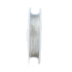 925 Sterling Silver Wire, 18 Gauge, Round, Half Hard, 15FT by CRAFT WIRE