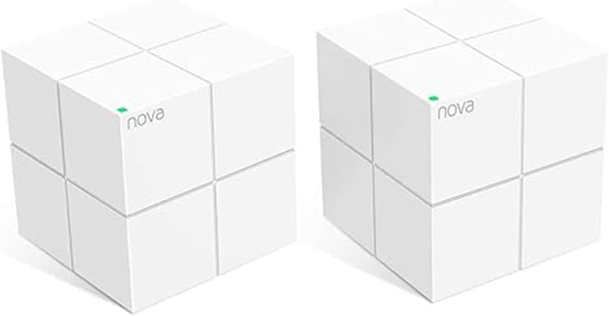 Tenda AX3000 WiFi 6 Mesh System Nova MX12– Whole Home Mesh WiFi Coverage up to 7,000 sq. ft., Dual-Band WiFi Mesh Network for 160+ Devices, Fast & Stable, Replaces Wireless Router (3-Pack)