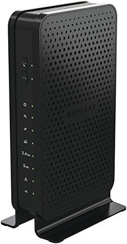 Netgear C3700-100NAR C3700-NAR DOCSIS 3.0 WiFi Cable Modem Router with N600 8x4 Download speeds for Xfinity from Comcast, Spectrum, Cox, Cablevision (Renewed)