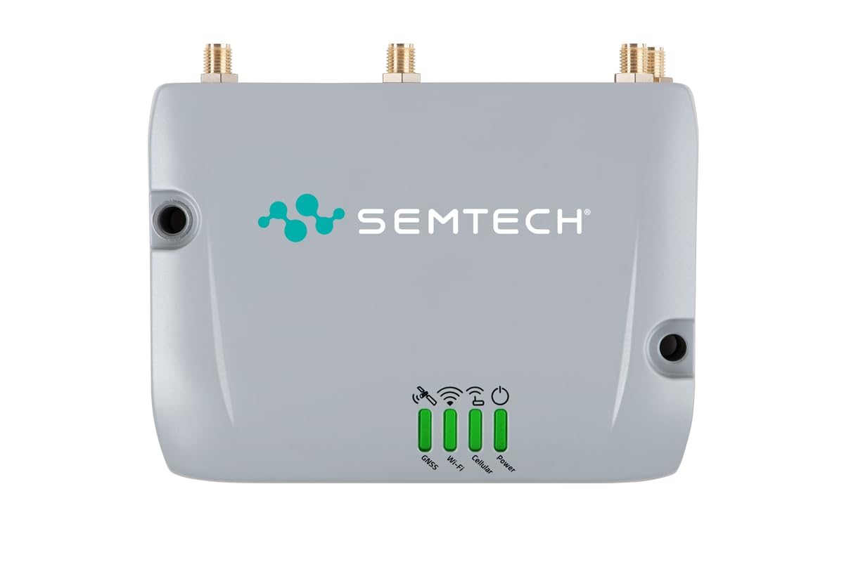 Semtech AirLink EX400 5G Redcap IoT Router, LTE Cat‑4, Dual Ethernet, Ultra‑Low Power, Semi‑Rugged Industrial Gateway, Wi-Fi 6, 1 Year AirLink Complete -1105303