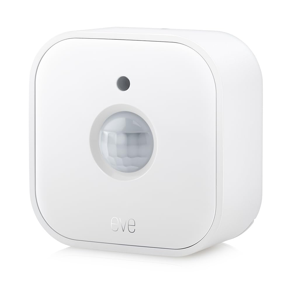 Eve Motion (Matter) 3-Pack – Smart Motion and Light Sensor, IPX3, Automatic Activation of Devices, Future-Proof, Works with Apple Home, Alexa, Google Home, SmartThings, Requires Thread Border Router