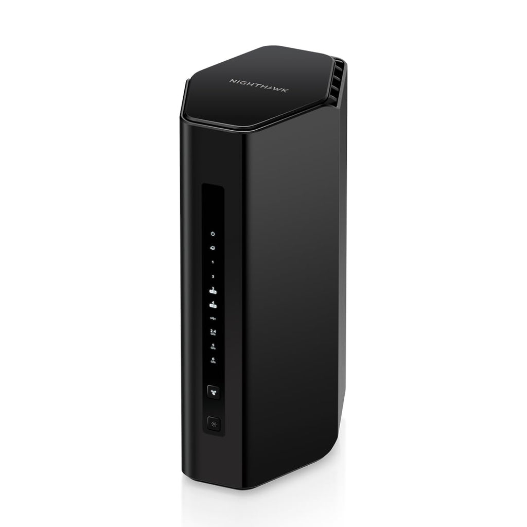 NETGEAR Nighthawk WiFi 7 Router RS200, Up to 2,500 sq ft, 6.5 Gbps