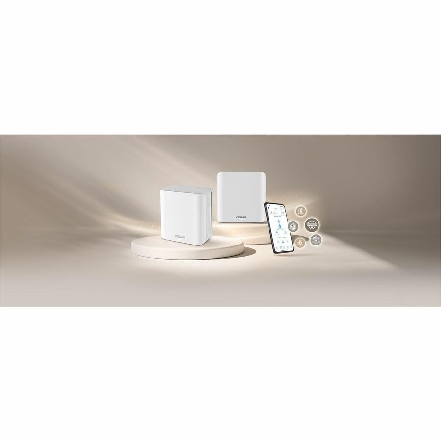 ASUS ZenWiFi BD4 WiFi 7 Mesh Router - 6,500 sq. ft., 3.6 Gbps (3 Pack)
