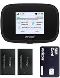 Verizon Wireless Jetpack Inseego MiFi 7730L | Mobile Hotspot for Travel | 4G Mobile Portable WiFi | Unlocked Globally | Speed up to 450 Mbps | Usage Up to 8 Hours | EVDO-LINK Bundle (Standard)