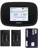 Verizon Wireless Jetpack Inseego MiFi 7730L | Mobile Hotspot for Travel | 4G Mobile Portable WiFi | Unlocked Globally | Speed up to 450 Mbps | Usage Up to 8 Hours | EVDO-LINK Bundle (Standard)