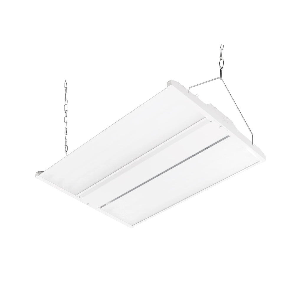 2FT LED Linear High Bay Fixture with Motion Sensor, 155W LED Shop Light, 20,925lm 135LM/W, 120-277V, 5000K Daylight Linear Hanging Light, UL Listed - 4PK