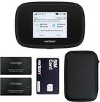 Verizon Wireless Jetpack Inseego MiFi 7730L | Mobile Hotspot for Travel | 4G Mobile Portable WiFi | Unlocked Globally | Speed up to 450 Mbps | Usage Up to 8 Hours | EVDO-LINK Bundle (Standard)