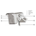 10 Falcon/Falcon High Performance Human-Vehicle Separation Radar Doppler Radar Opening Sensor for Automatic Industrial Door Unidirectional Motion Sensor (Falcon XL (mounting Height: (2~3.5m))