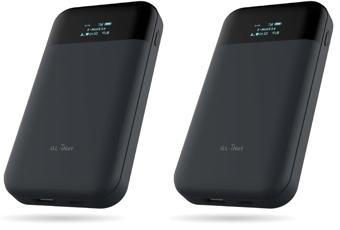 GL.iNet GL-E750V2 MUDI 4G LTE Portable Travel Router with SIM Card Slot