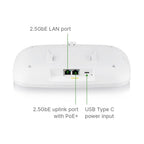 Zyxel WiFi 7 Wireless Access Point BE11000 | 2.5G | PoE+ | NWA130BE
