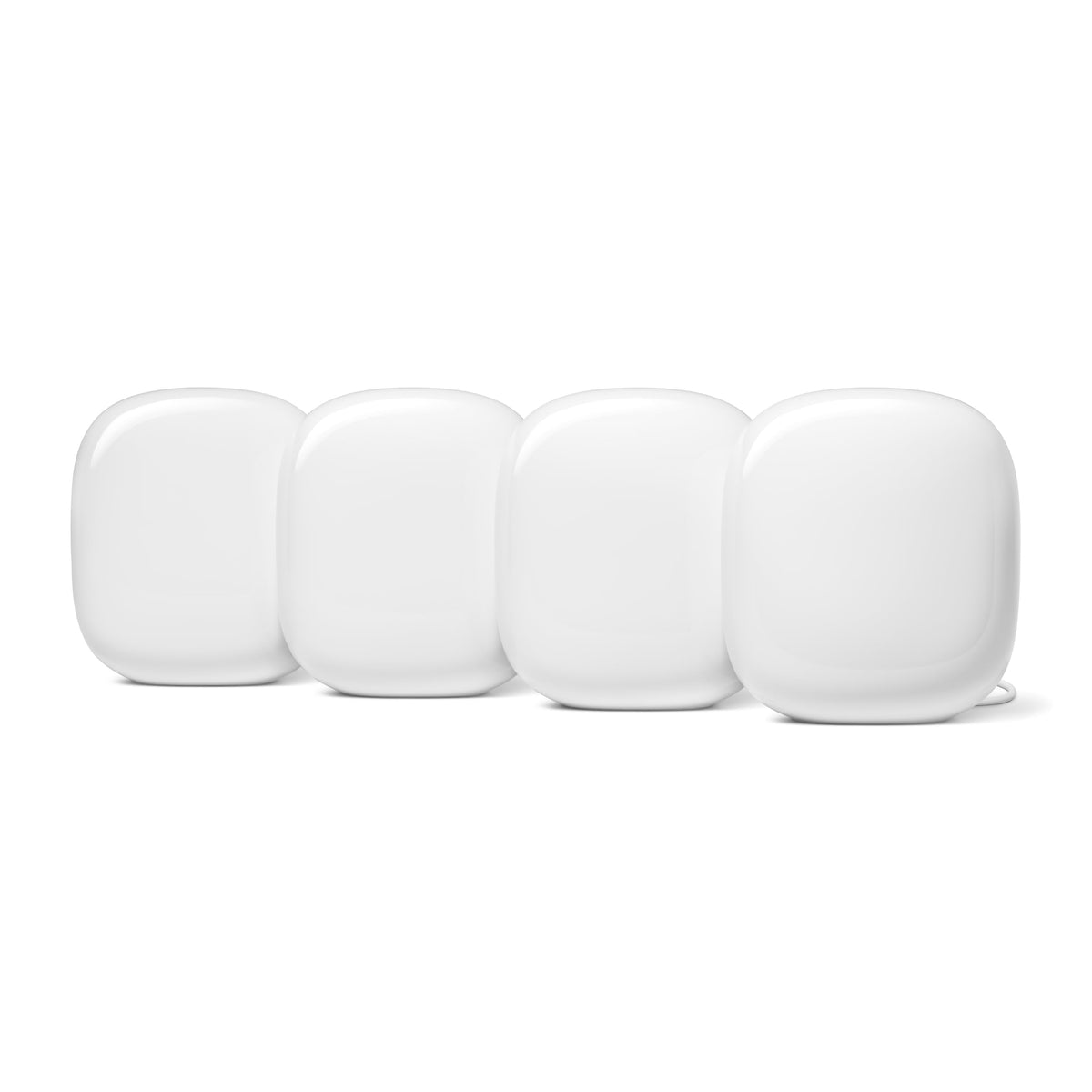 Google Nest WiFi Pro - Wi-Fi 6E - Reliable Home Wi-Fi System with Fast Speed and Whole Home Coverage - WPS - Mesh Router - Non-Retail Packaging - 2 Pack - Fog