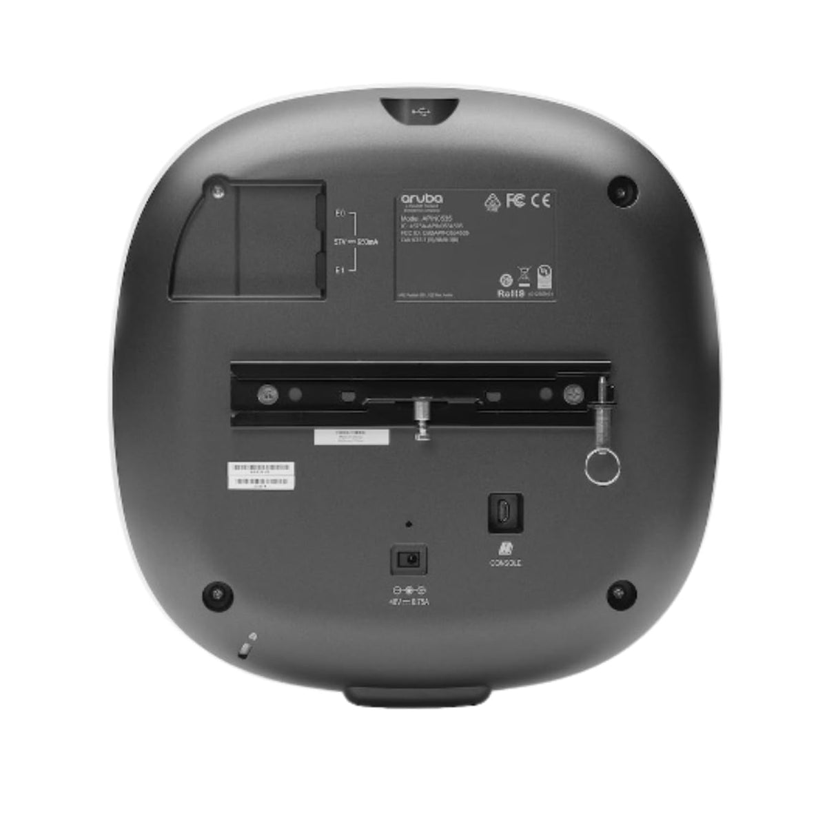 HP JZ337A Aruba AP-535 Wi-Fi 6 802.11ax Dual-Band 4x4 MIMO Indoor Wireless Access Point w/ Mounting Kit [APIN0535] (Renewed)