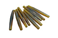 100 Pcs Amber Horn Tube Hair Pipe Choker Beads 3" Jewelry Crafting Art Beads Charms for Handmade Friendship Jewelry Bracelet Necklace DIY Crafts Beading Supplies Jewelry Making