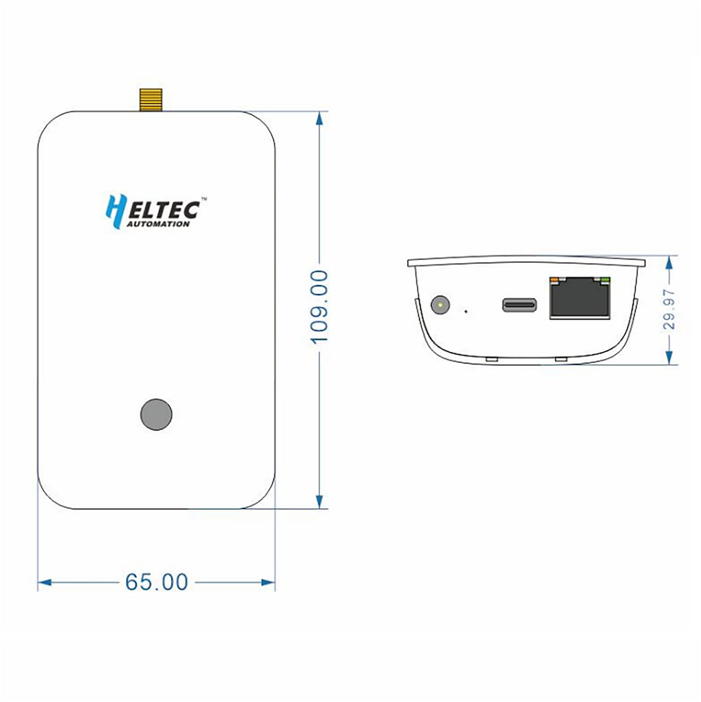 HT-M7603 LoRa Gateway MT7628 Indoor Multi-Channel IoT Gateway