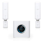 AmpliFi HD WiFi System by Ubiquiti Labs, Seamless Whole Home Wireless Internet Coverage, HD WiFi Router, 2 Mesh Points, 4 Gigabit Ethernet, 1 WAN Port, Ethernet Cable, Replaces Router & WiFi Extenders