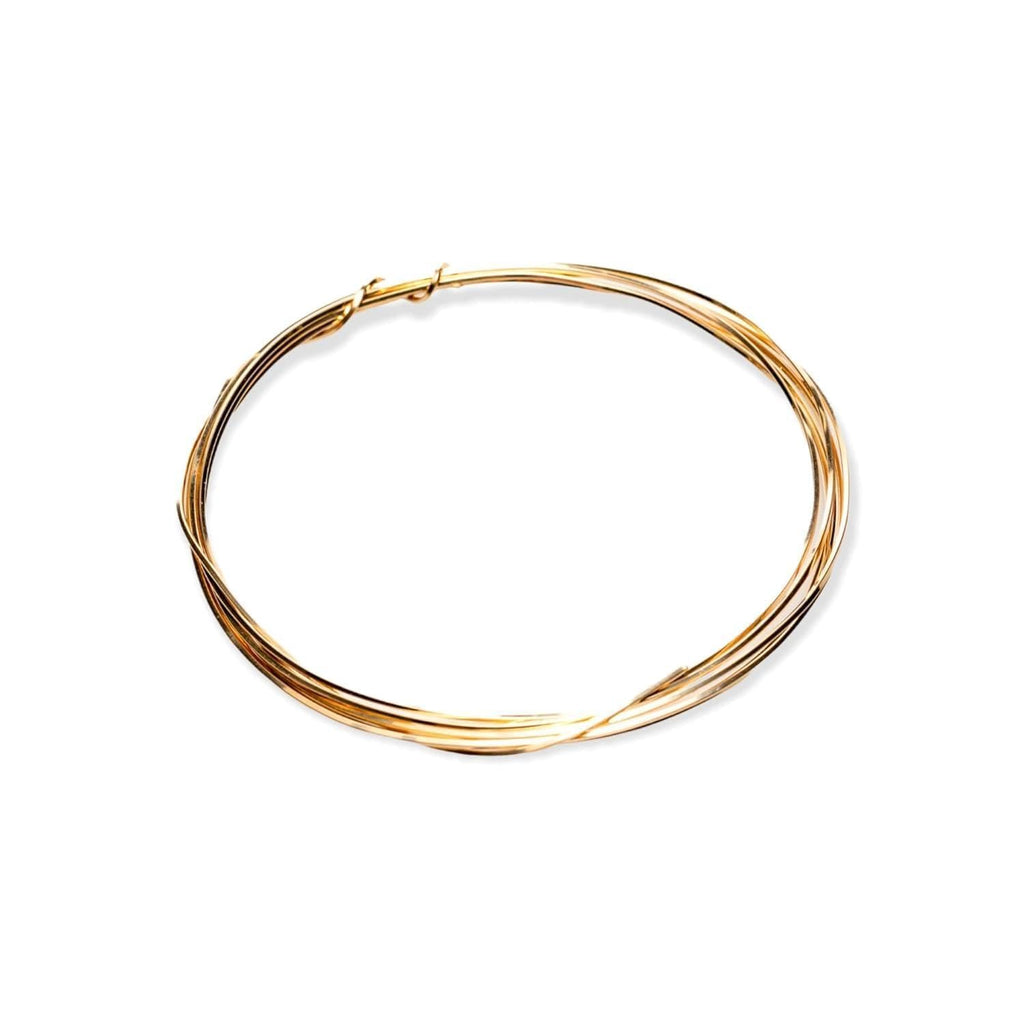 14/20 Yellow Gold Filled Wire, 16 Ga, Square, Half Hard, 5FT by CRAFT WIRE
