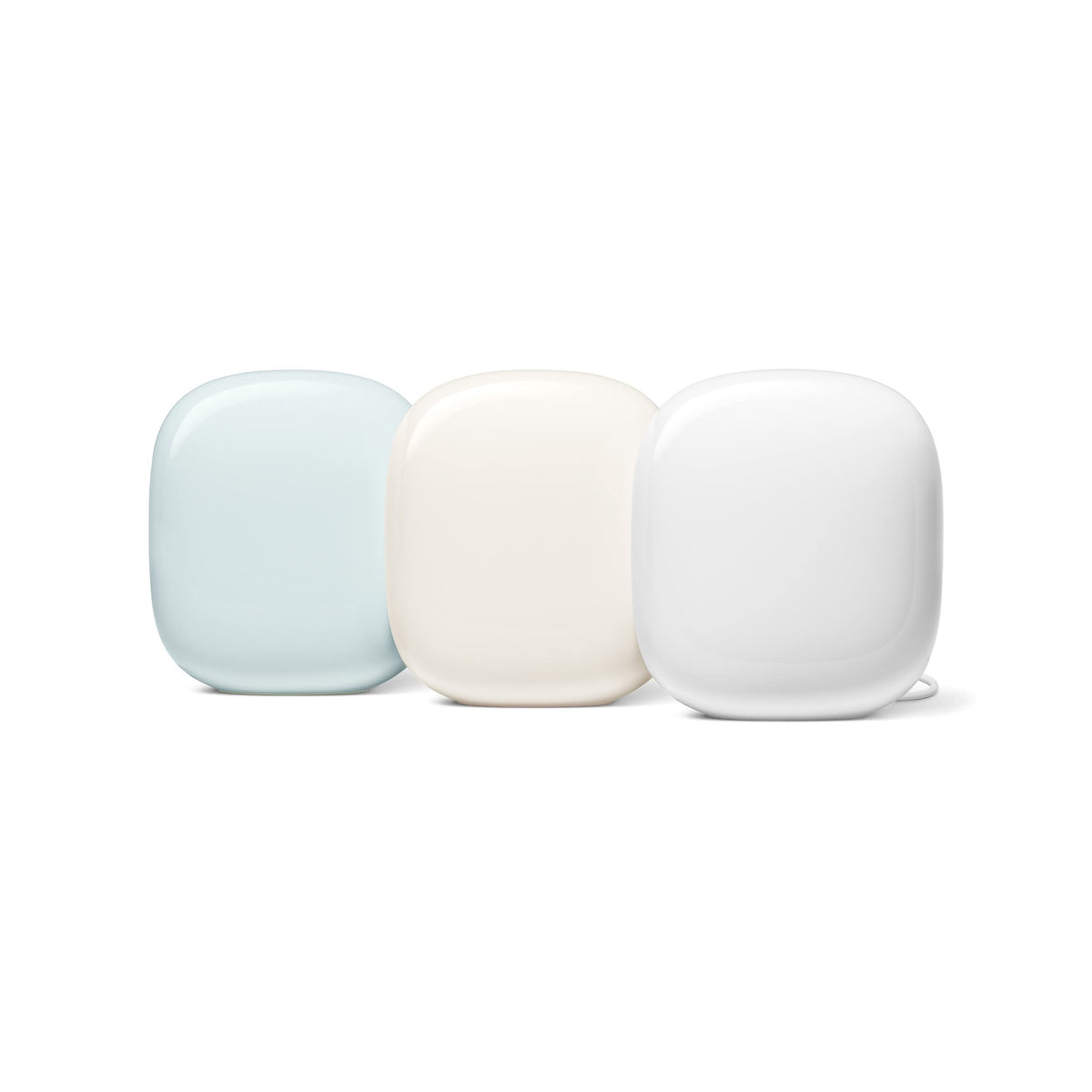 Google Nest WiFi Pro - Wi-Fi 6E - Reliable Home Wi-Fi System with Fast Speed and Whole Home Coverage - Mesh Router - Snow