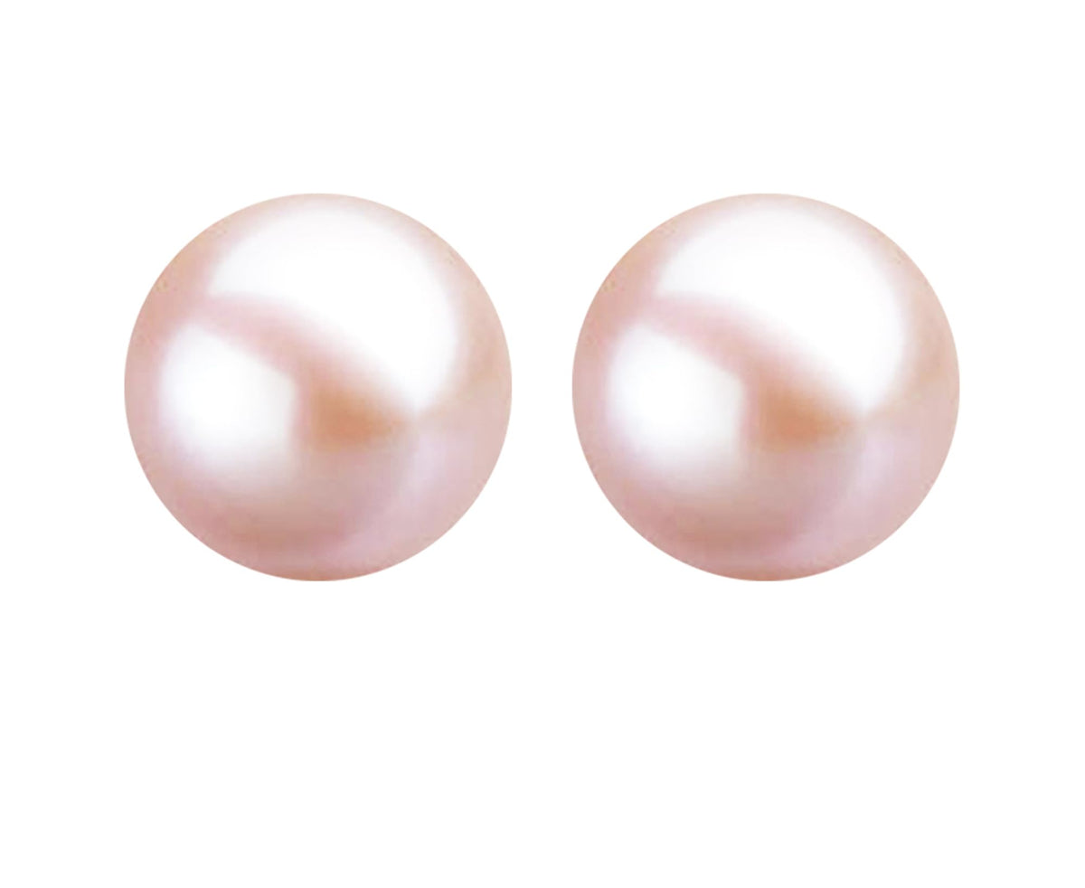 Pair of Japanese Freshwater Loose Cultured Pearls AAAA Graded Rosaline Color 5-10mm Half Drilled or Undrilled for Jewelry Making Rings, Pendants, Earrings Add On Beads – Orien Jewelry