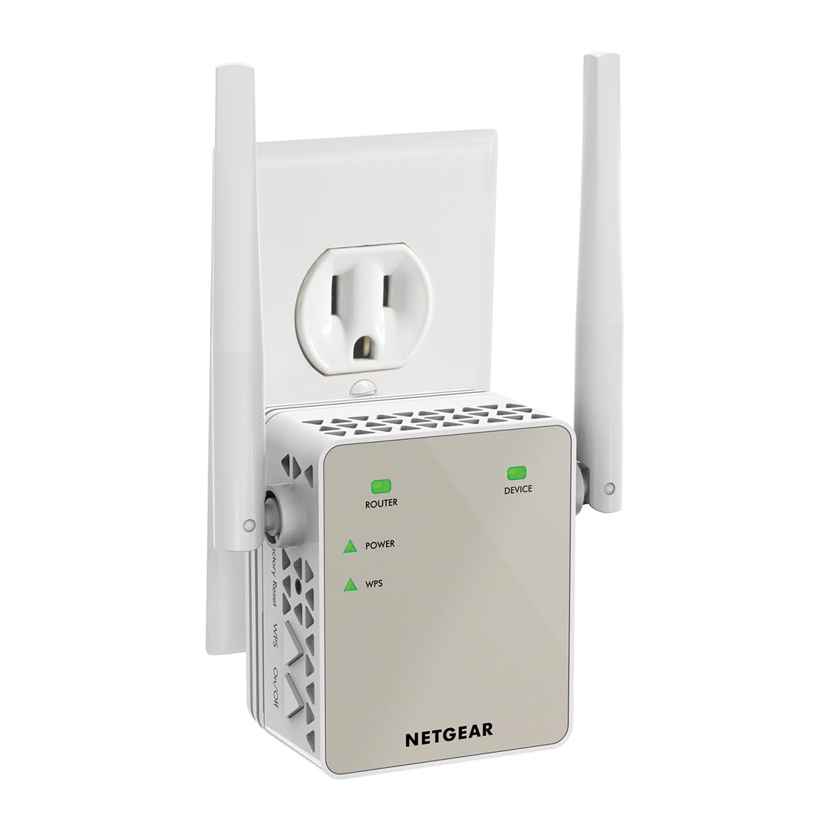 NETGEAR WiFi Extender EX6250, up to 2,100 sq ft, 1.75 Gbps