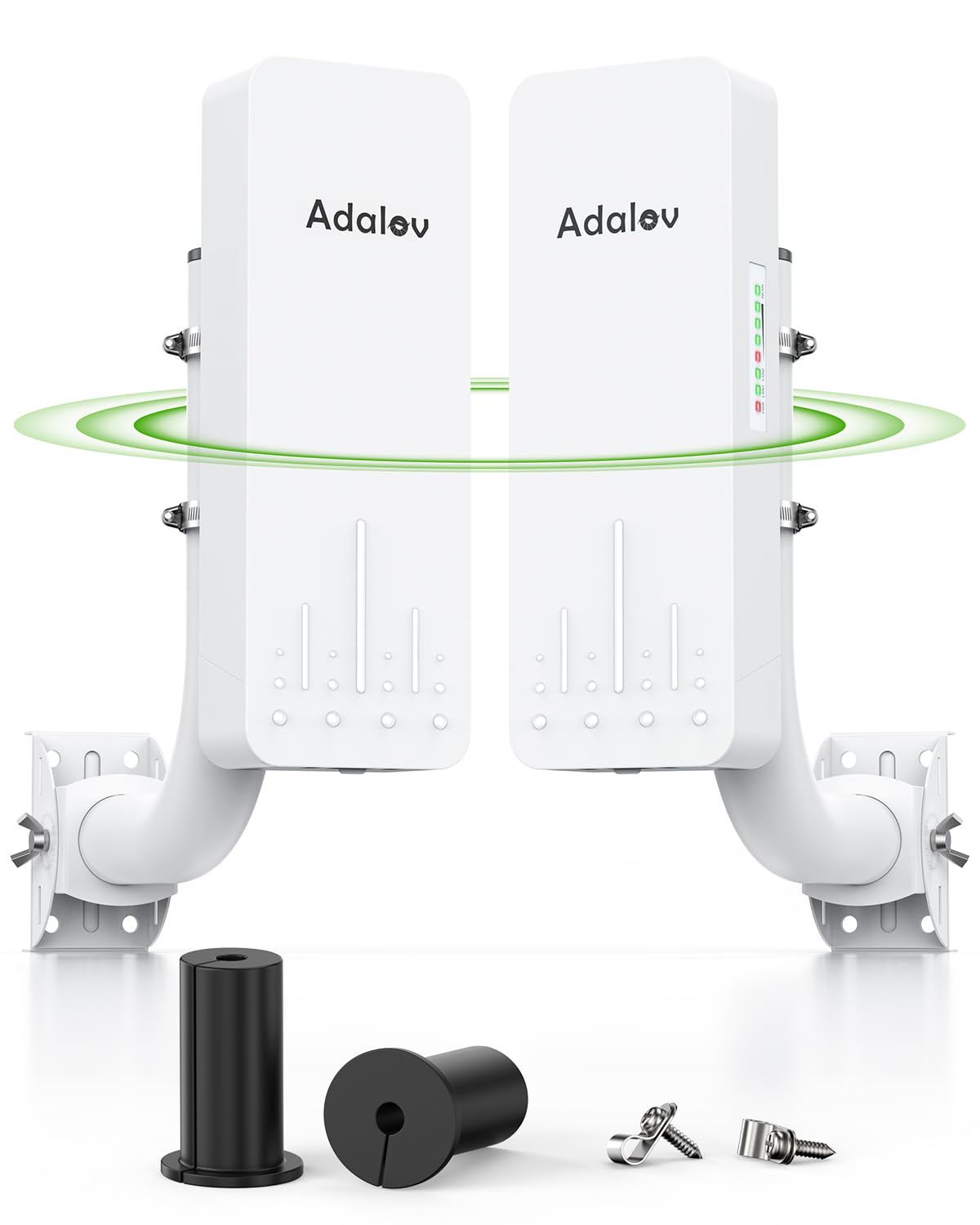Adalov CPE661 5.8 GHz Gigabit Outdoor Wireless Bridge, 3 km, PoE Powered