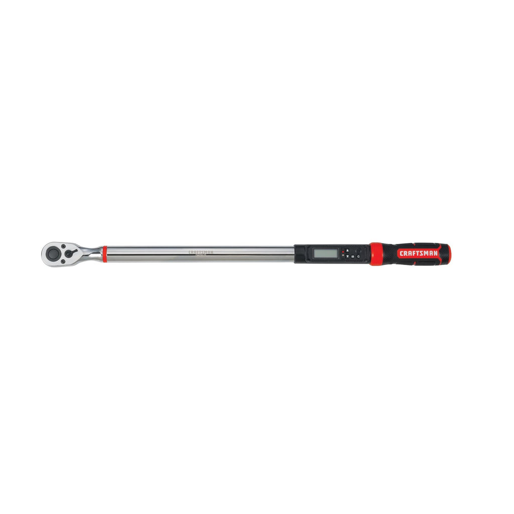 CRAFTSMAN Digital Torque Wrench, 1/2-Inch, 50-250 FT-LB, CMMT99436