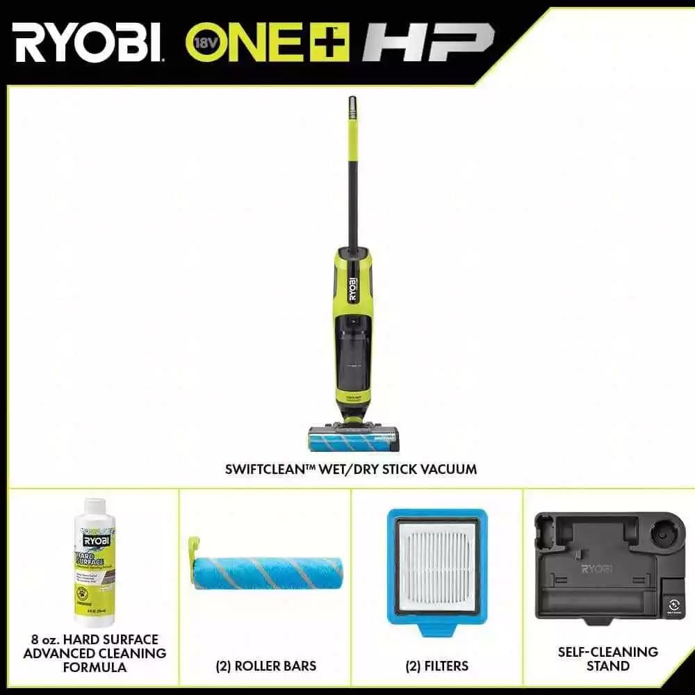 ONEAND HP 18V Cordless SWIFTCLEAN Wet/Dry Stick MOP and Vacuum Tool ONLY