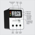 Radon One Home Radon Detector, Results Every 10 Minutes (White)