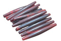 100 Pcs Red Horn Tube Hair Pipe Choker Beads 3 1/2" Jewelry Crafting Art Beads Charms for Handmade Friendship Jewelry Bracelet Necklace DIY Crafts Beading Supplies Jewelry Making