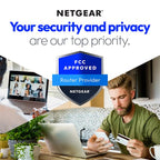 NETGEAR Nighthawk WiFi 7 Router RS200, Up to 2,500 sq ft, 6.5 Gbps