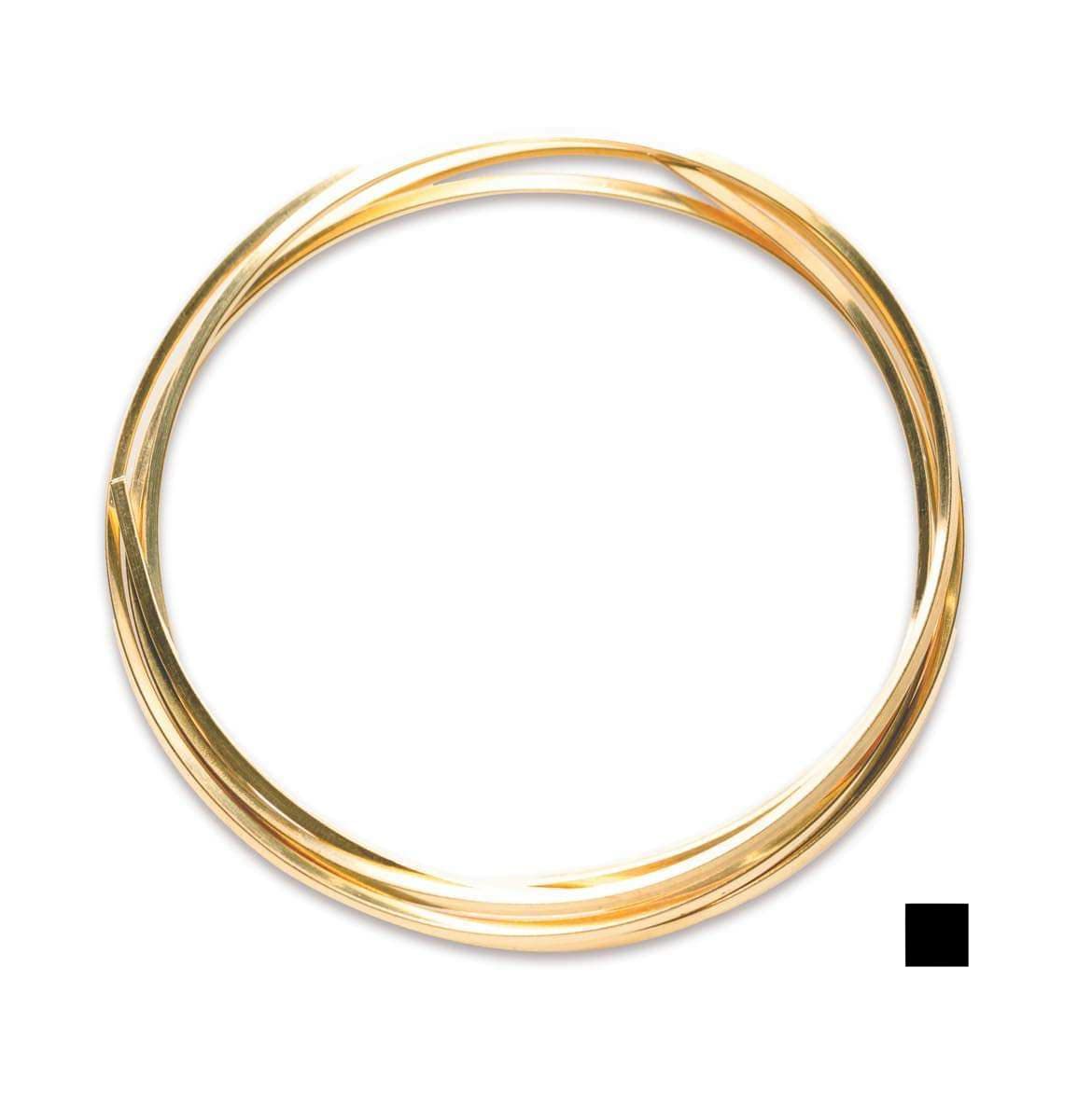 14/20 Yellow Gold Filled Wire, 16 Ga, Square, Half Hard, 5FT by CRAFT WIRE