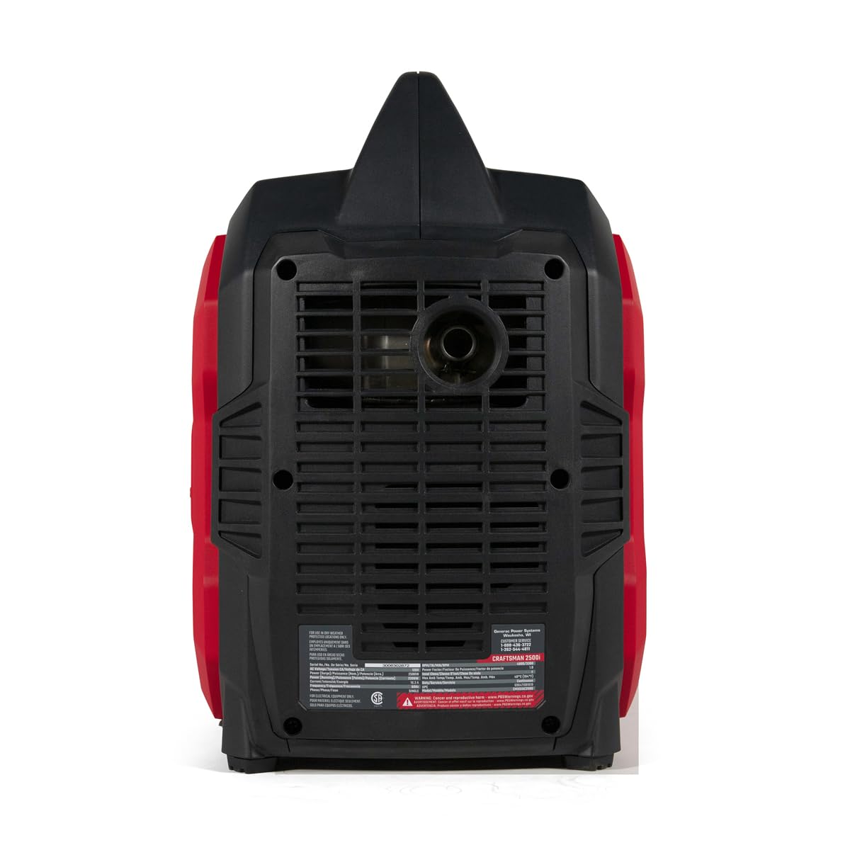 CRAFTSMAN 2,500 Starting Watt Gas Powered Portable Inverter Generator