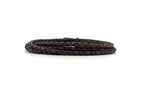 5mm Braided Leather Cord for Jewelry Making, Bracelets, Necklaces & Bolo Ties – Top Grain Leather, Flexible, Durable & Soft