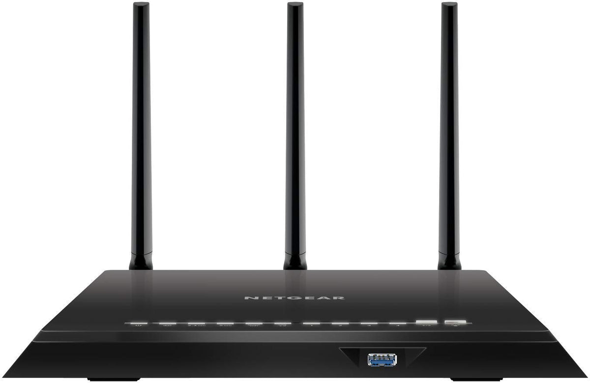 NETGEAR Nighthawk R7200 AC2100 Dual-Band Smart WiFi Router with Gigabit Ethernet Connectivity, High-Performance Wireless Networking, Black (Renewed)