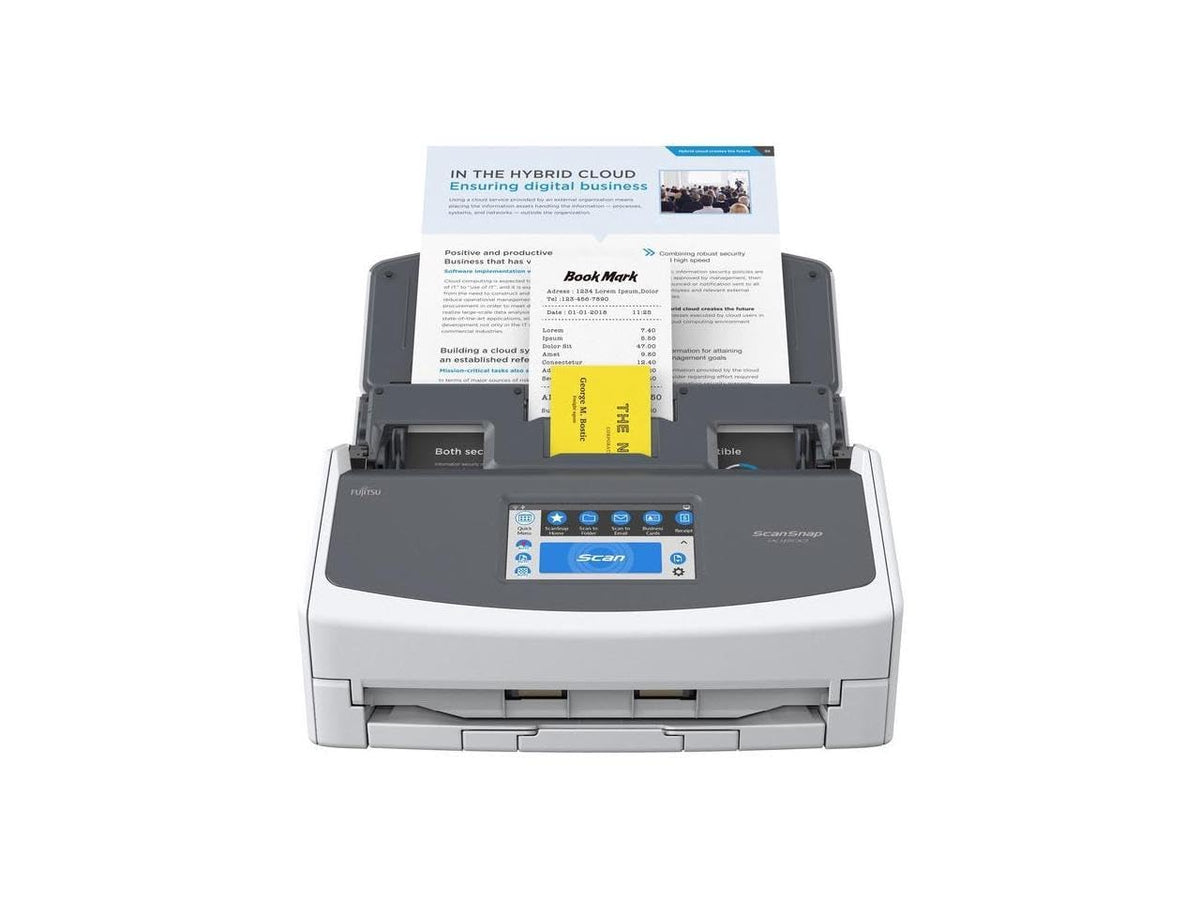 Fujitsu ScanSnap iX1600 ADF Scanner - 600 dpi Optical, White