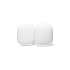 Google Nest WiFi Pro - Wi-Fi 6E - Reliable Home Wi-Fi System with Fast Speed and Whole Home Coverage - Mesh Router - Snow