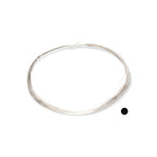 925 Sterling Silver Wire, 18 Gauge, Round, Half Hard, 12FT by CRAFT WIRE
