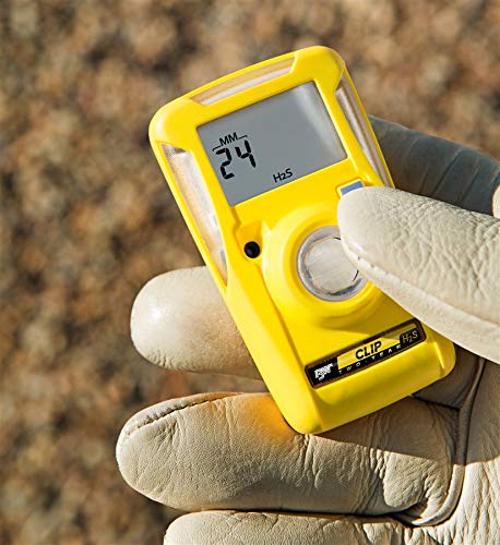 BW Technologies BWC2-M BW Clip Single Gas CO Monitor, 35/200, Yellow, Standard