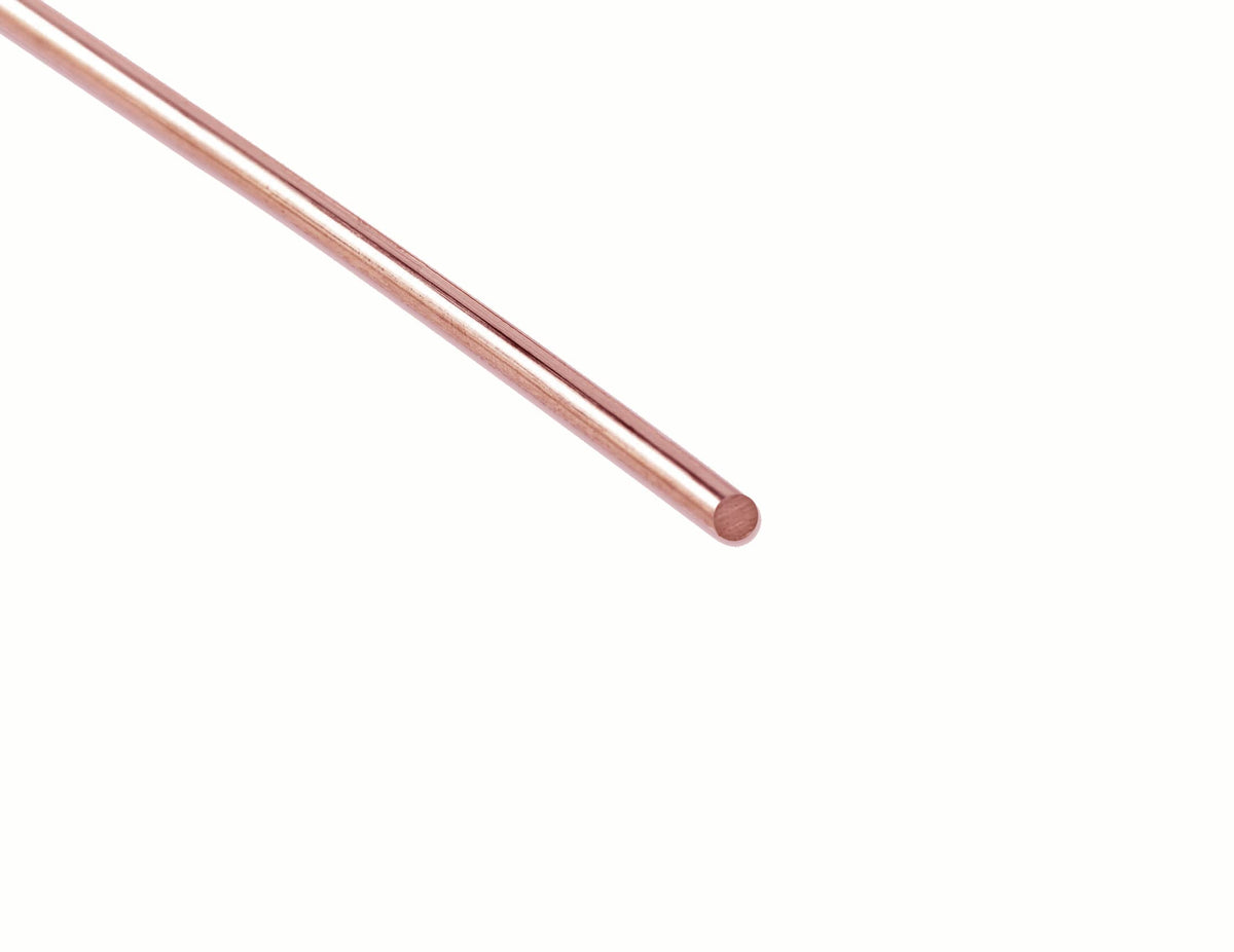 14/20 Rose Gold Filled Wire, 16 Gauge, Round, Half Hard, 1FT by Craft Wire