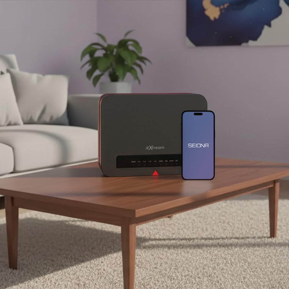FX20 Wi-Fi 6 Router with SmartWeb Filter Protection & Defense-in-Depth Security | Router-Level Protection, Mobile Controls & SEIONA Family Safety App