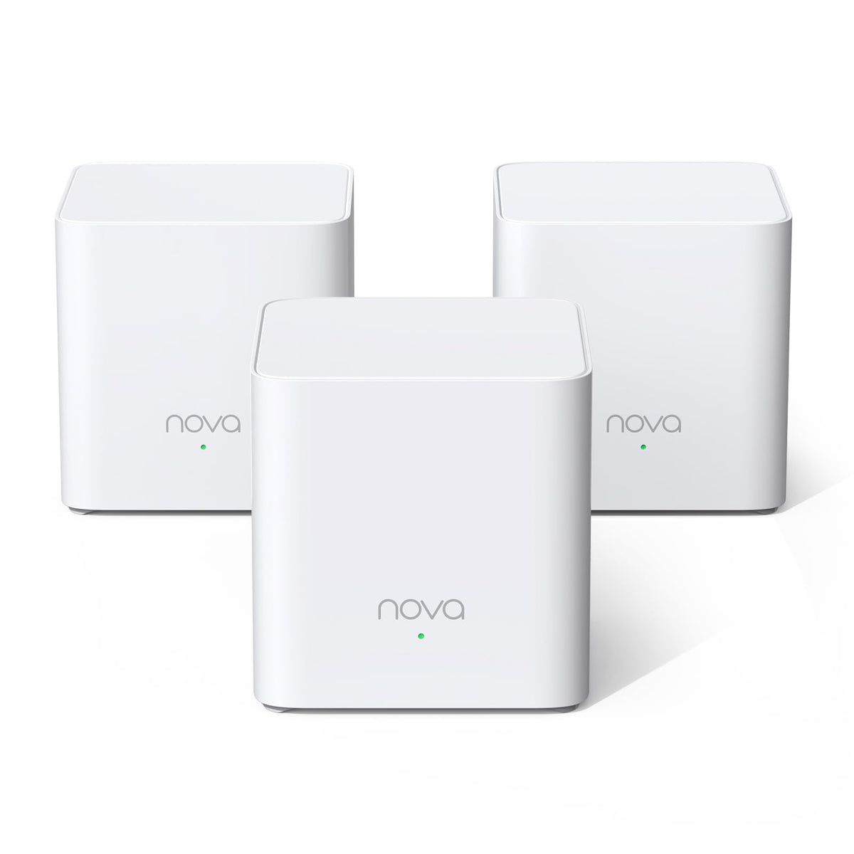 Tenda AX3000 WiFi 6 Mesh System Nova MX12– Whole Home Mesh WiFi Coverage up to 7,000 sq. ft., Dual-Band WiFi Mesh Network for 160+ Devices, Fast & Stable, Replaces Wireless Router (3-Pack)