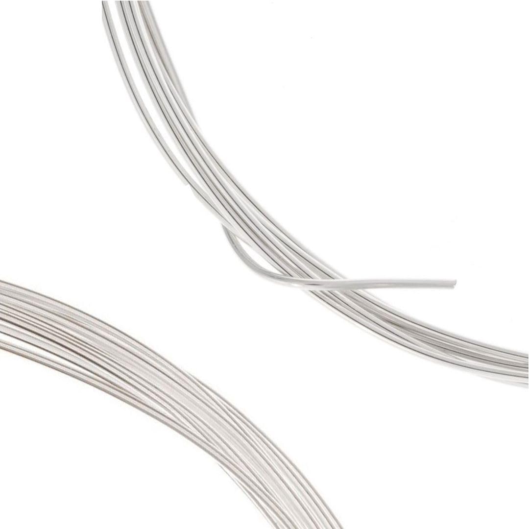 Adabele 20 Feet Real 925 Sterling Silver Dead Soft Jewelry Wire, 20 Gauge
