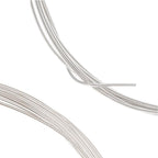 Adabele 20 Feet Real 925 Sterling Silver Half Hard Jewelry Wire, 20 Gauge
